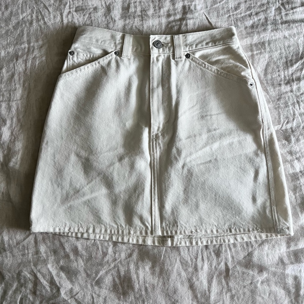 Levi denim skirt